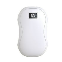 2-in-1 Rechargeable Hand Warmer,4000mAh Dual-Use Portable Double-Sided Pocket Hand Heater & Power Bank for Camping Outdoor Winter Gift