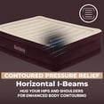 thumbnail image 6 of Bestway Maroon SleepSupport Premium Air Mattress Queen 20” with Built-in AC Pump, 6 of 10