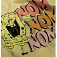 thumbnail image 5 of Funny SpongeBob Krabby Patty Nom Nom Toddler Boy Girl T Shirt Infant Toddler Brisco Brands 6M, 5 of 6