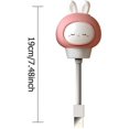 thumbnail image 2 of Luz de noche LED, lámpara de noche para niños, decoración de habitación de bebé, lámpara USB bonita (conejo), 2 of 5