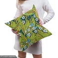 thumbnail image 4 of Ambesonne Floral Fabric by the Yard Upholstery, Large Leaves Jungle, 5 Yards, Multicolor, 4 of 4