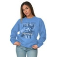 thumbnail image 5 of Wyoming Cute State Flower Souvenir Women Crewneck Sweatshirt Brisco Brands S, 5 of 6