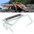 thumbnail image 4 of Stainless Steel Seafood Grabber, Fishing Crab Grabber Rustproof 10pcs Easy To Operate  For Catching Predatory Fish For Catching Crab, 4 of 8