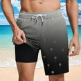 thumbnail image 6 of Color Changing Swim Shorts Mens Swim Trunks with Compression Liner Quick Dry Bathing Suits, 6 of 6