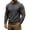 Grey@GC@, variant on CONZONE Mens Pullover Sweatshirts Long Sleeve Sweatshirt for Men Trendy Solid Color Crew Neck Warm Fall Hoodie Sweatshirt