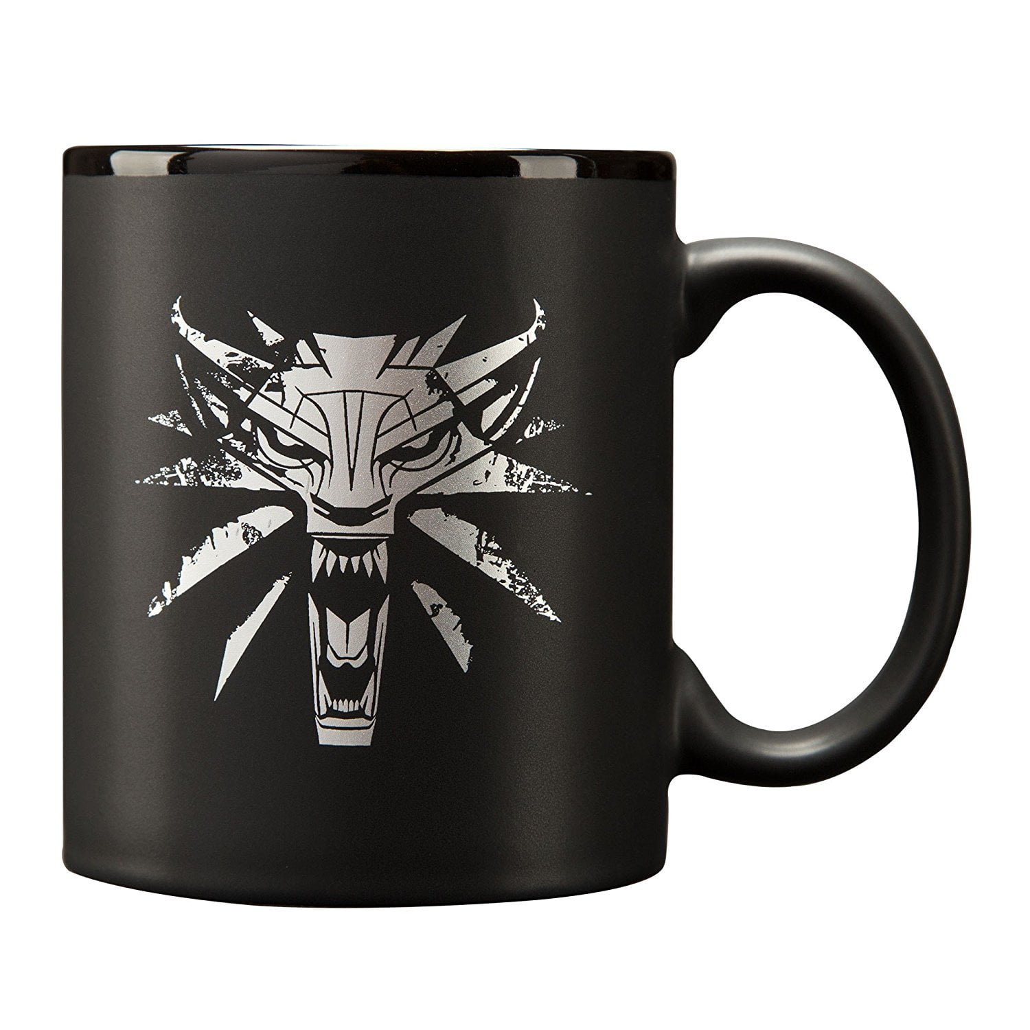 Mug The Witcher 3 White Wolf Black/Red Licensed j5587