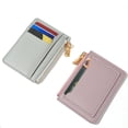 thumbnail image 4 of 2pcs Card Holder Wallet Front Pocket Minimalist Leather, Card Holder Wallet for Men & Women, 4 of 5