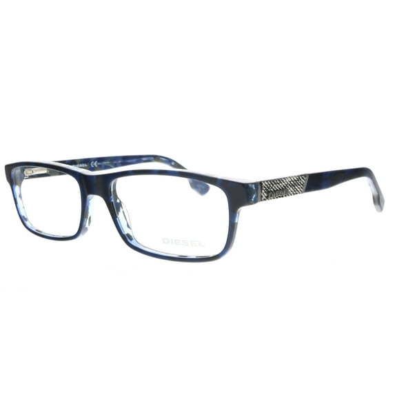 Diesel DL5189 092 Blue Rectangle Optical Frames for mens
