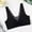 Black, variant on Lace Bras Cotton Bras For Women Women's Fashionable Casual Light Adjustable Lace Cup Less Rim Less Vest Style Thin Cup Bra Push Up Bra Comfortable Bras For Women Bras For Women Black 36