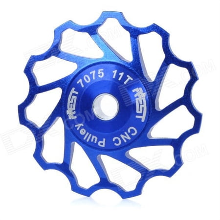 AEST 11T Aluminum Alloy Rear Derailleur Upper/Lower Wheel Pulley for Shimano/SRAM (BLUE-3) price history on PriceWatchPro