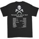 thumbnail image 2 of Iron Maiden - Camiseta Book Of Souls European Tour V.2 para Adultos Unisex (Negro), 2 of 2