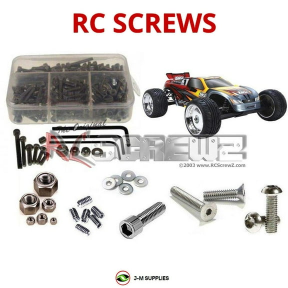 RCScrewZ Stainless Steel Screw Kit los053 for Losi Speed NT RC Car | SET
