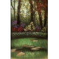thumbnail image 2 of Ricci 17x24 Gold Ornate Wood Framed with Double Matting Museum Art Print Titled - My Favorite Garden, 2 of 4