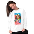 thumbnail image 4 of XOMG POP Band Dallas Cartoon Fan Women Plus Size Sweatshirt Brisco Brands 2X, 4 of 5