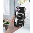 thumbnail image 5 of WIRESTER Shockproof Soft Rubber Cover Case for Apple iPhone 17 6.3" 2025, Retro Vintage Camera Zoom, 5 of 5