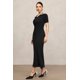 thumbnail image 4 of Vestido largo bellabarnetten Klaria de manga corta Pearl, 4 of 6