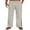 01Khaki, variant on GIRUNS Men's Casual Pants Elastic Waist Lightweight Drawstring Trousers Summer Beach Pants Khaki L