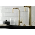 thumbnail image 3 of Kingston Brass KS6197CTL Continental Single-Handle Water Filtration Faucet, Brushed Brass, 3 of 5