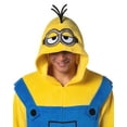 thumbnail image 2 of Despicable Me Men's Minions Costume Kigurumi Character Union Suit Outfit, 2 of 7