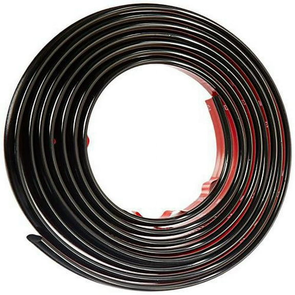 Cowles T3602C Black Half Round Wheel Well