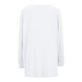 thumbnail image 1 of WEAIXIMIUNG Chandail en Molleton pour Femmes Chandails en Molleton Col Rond Tendance Manches Longues Chandail Vêtements 2024, 1 of 7