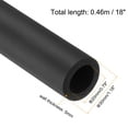 thumbnail image 2 of Pipe Insulation Foam Tube 20mm ID 30mm OD 0.46m(18") Heat Preservation for Handle Grip Support,Black, 2 of 7