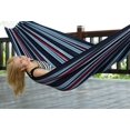 thumbnail image 3 of Hamac Brésilien Double de Luxe avec Support Universel - Denim, 3 of 5