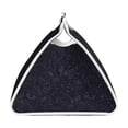 thumbnail image 3 of Lsque Beautiful Roses Printed Long Tissue Box Cover Holder, Facial Paper Organizer Dispenser,Triangle with Bottom Belt, PVC Leather Decorative Organizer, 3 of 9