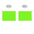thumbnail image 5 of Handheld Flag Double-Sided Hand Waving Flag 8.2×5.5in Used For Team Activities Or Decoration In Decorative Places Fluorescent Green Six Piece, 5 of 8