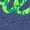 HEATHER NAVY, variant on - Logo Shamrock Pattern - Toddler And Youth Long Sleeve Graphic T-Shirt