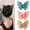 Dark Purple, variant on Yoyauz Extra Large 5.51 Inch Butterfly Hair Clip 1 Piece Butterfly Clip For Thick and Thin Hair Non Slip Cute Matte Hair Clip For Thin Hair Curls, Women's Butterfly Claw Clip