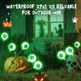 thumbnail image 3 of Luces solares para Halloween con forma de ojo JITOOW, paquete de 4 unidades, IP65, impermeables, 3 of 6