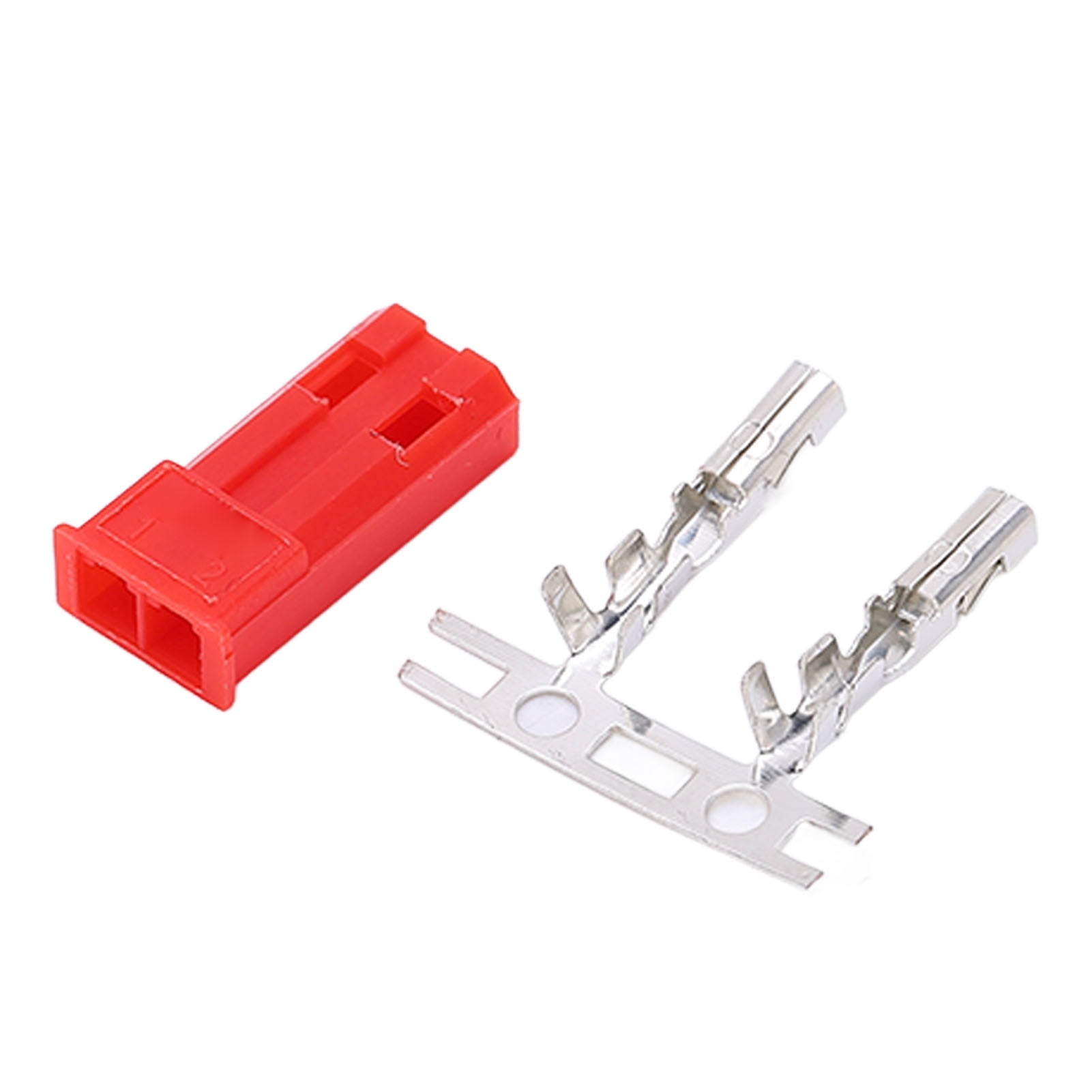 JST Li-PO battery 2 pin male female red connector housing crimp contact pin x 20
