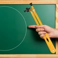 thumbnail image 3 of MIPCASE Demonstration Compass Geometry Adjustable Plastic Teaching Tool for Office 1Set Back to School, 3 of 8