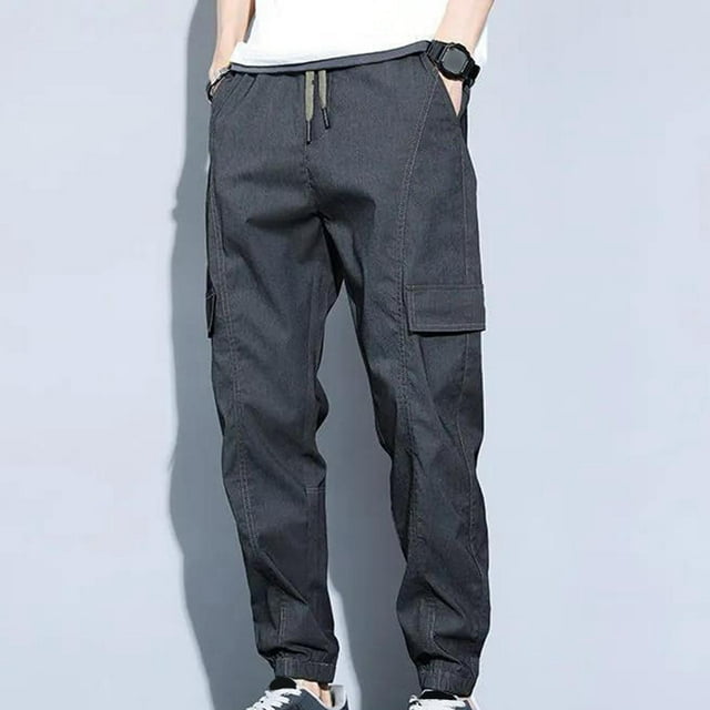 Pantalones cargo para hombre Fernando Gris oscuro 2XL Pantalones tipo cargo