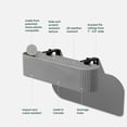 thumbnail image 3 of Veradek Demi Series Railing 36" Plastic-Stone Planter - (Grey/2 Pack), 3 of 9