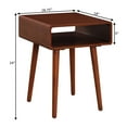 thumbnail image 5 of Convenience Concepts Napa End Table with Shelf, Mahogany, 5 of 6