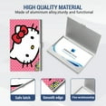 thumbnail image 3 of Hello kitty Business Card Holder/Card Case Professional PU Leather and Stainless Steel Multi Wallet Credit Card ID Card Case/Card Case for Unisex, 3 of 5