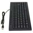 thumbnail image 3 of Black Keyboard, 95 Keys Touch Comfort Wired Keyboard  for Home Office for Desktop Computer Laptop English,Arabic, 3 of 7