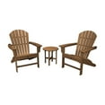 thumbnail image 2 of Trex Outdoor Furniture Yacht Club Shellback 3 Piece Adirondack Set, 2 of 2