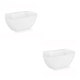 thumbnail image 4 of Naiovety Soluciones de almacenamiento inteligente ABS - Caja de almacenamiento para colgar en la pared para cualquier necesidad Cubo de basura blanco 28*14*11cm 2Conjunto, 4 of 6