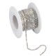 thumbnail image 1 of Cadena de Cristal Imitación Diamante Unique Bargains 2mm 5.5 Yardas Color Plata AB, 1 of 7