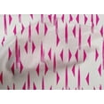 thumbnail image 4 of oneOone Cotton Poplin Fabric Triangle Ikat Decor Fabric Printed BTY 56 Inch Wide, 4 of 4