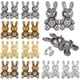 thumbnail image 1 of 10 pares, 5 colores, ajustadores de cintura para pantalones, broches de conejo para jeans, hebillas decorativas desmontables para la cintura, clips ajustables para pantalones., 1 of 7