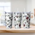 thumbnail image 2 of 20oz Chicken Fan Tumbler with Handle Insulated Travel Mug Unique Birthday Christmas Gift for Chicken Lovers Women Men Cup Holder Friendly Easy to Clean Dishwasher Safe Hot Cold Beverages, 2 of 6