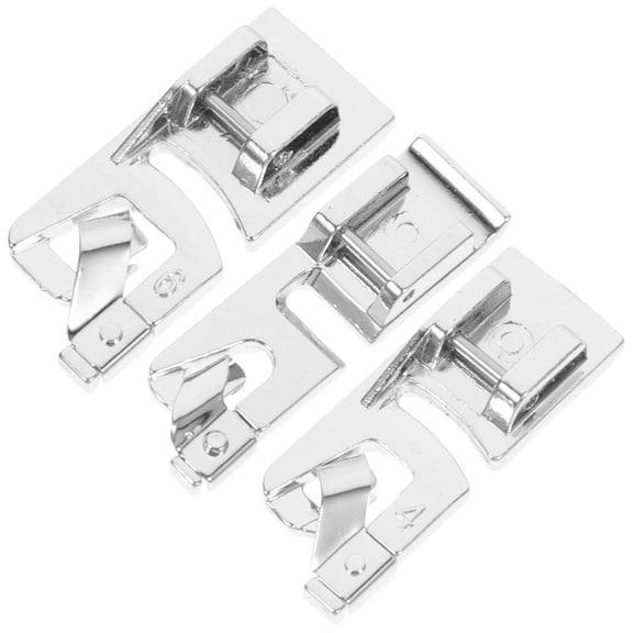 RENACLIPY Metal Sewing Machine Presser Foot Set for Beginners, 3-Piece Accessories for Sewing Projects