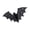 B, variant on Halloween Wood Sign Realistic Bat Wooden Plaques Wooden Sign Castles Home Decorations Ornaments