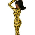 thumbnail image 6 of Caution Tape Half Dleeve Split Dress sexy dress summer dresses for women, 6 of 6