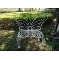 thumbnail image 1 of WHITE METAL GARDEN BUTTERFLY CHAIR, 1 of 3