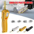 thumbnail image 2 of Handheld Wireless Charging Plastic Welding Tool Hot Stapler WelderGun Car Bumper Repair Tool with 200pcs Staplers Yellow, 2 of 8